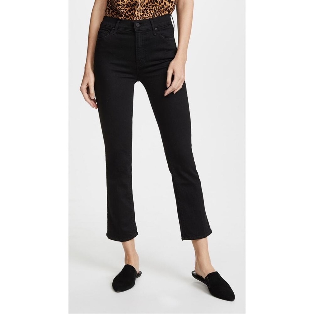 Mother The Insider Crop Jeans in Not Guilty Back Mini Flare Size 29